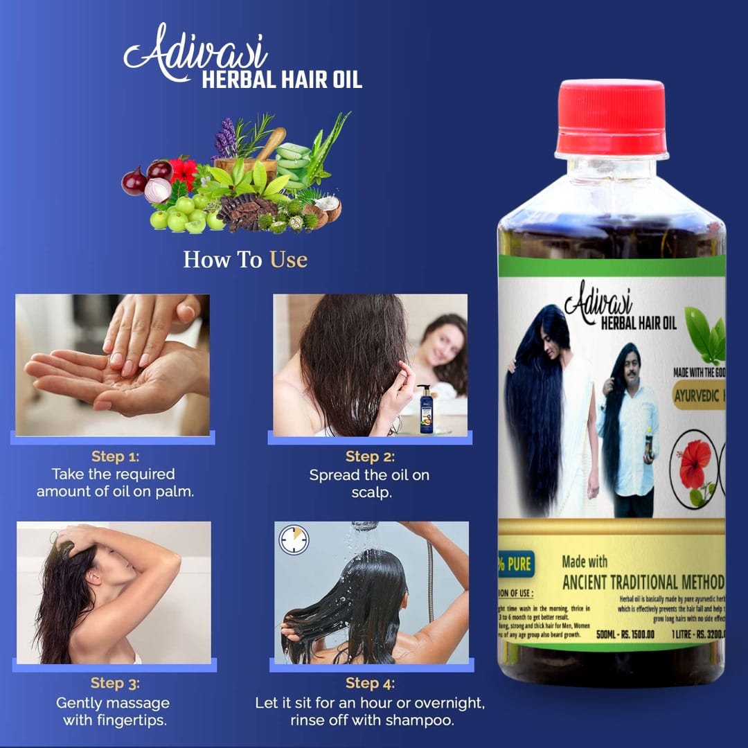 Hakki Pikki Adivasi Hair Oil  4.6 ★★★★☆ (93,217)